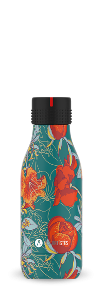 Botella isotérmica 280ml Peonies | Les Artistes Paris